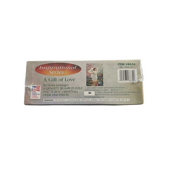 Inspirational Series 1000 Piece Jigsaw Puzzle Gift Of Love By Dona Gelsinger 19. - Picture 3 of 3